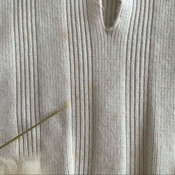 Vintage rabbit fur sweater - Picture 5 of 6